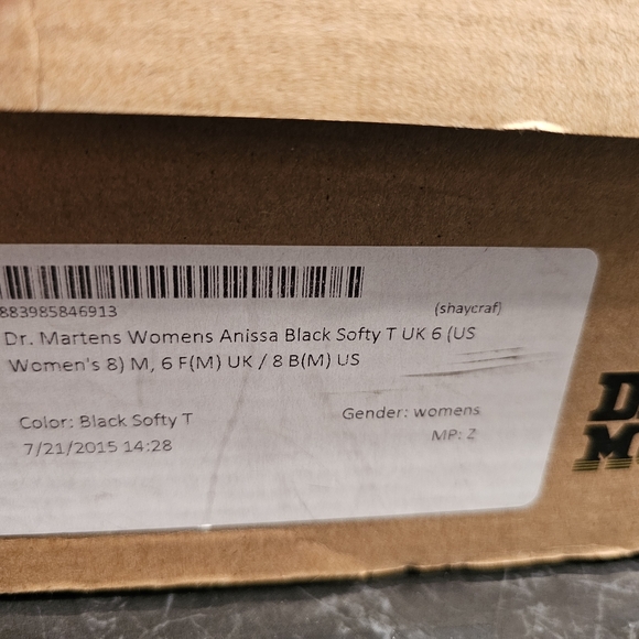 Dr. Martens Black Floral Embroidered Women's Boots - Picture 7 of 7